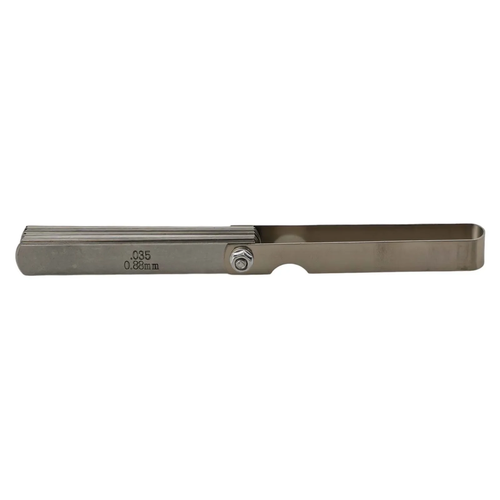 32 Blade Feeler Gauge For Precise Measurements And Tune Up Purposes Stainless Steel Metric 0 02 1 00mm Gap Range