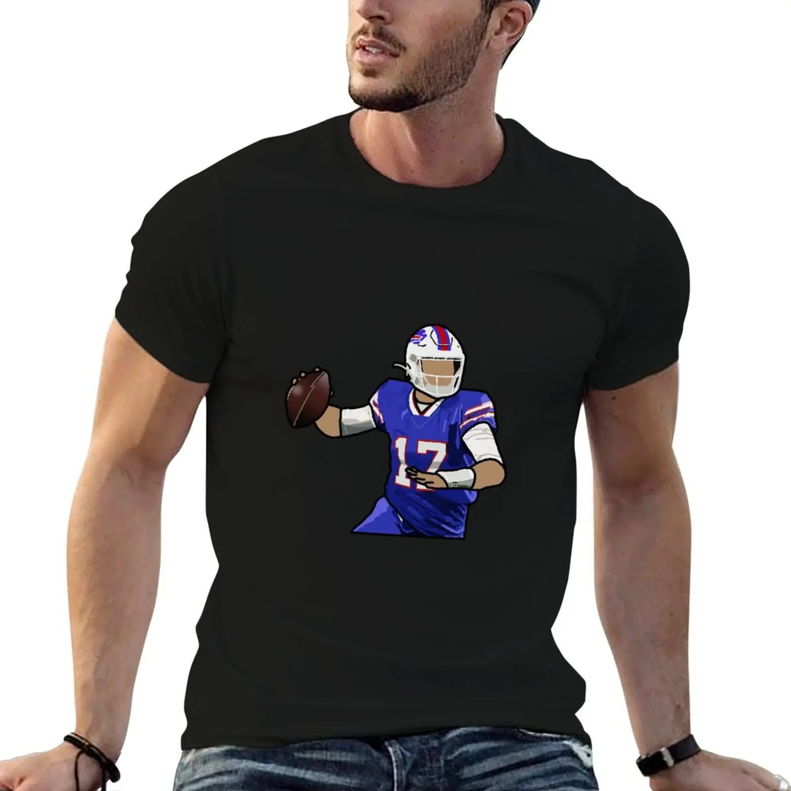 

Josh Allen T-Shirt t shirts for man cotton t shirts with prints t shirts for man graphic tees T-Shirt