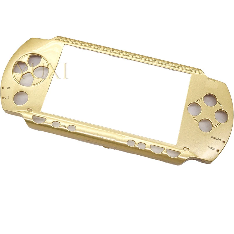 1Pc Top Faceplate Cover For PSP 1000 Front Housing Shell Transparent Upper Protector Case Game For PSP1000 Console Replacement