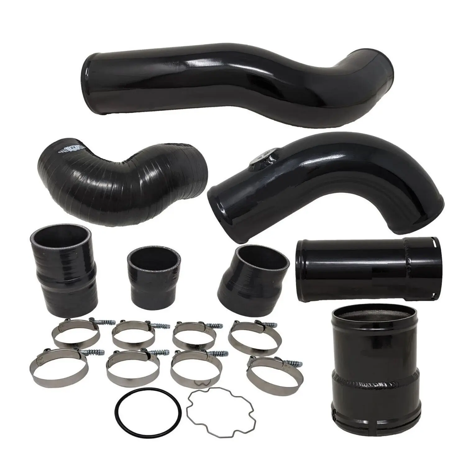Turbo Intercooler Pipe + Cold Air Intake Kit For 2011-2016 Ford F250 F350 6.7L