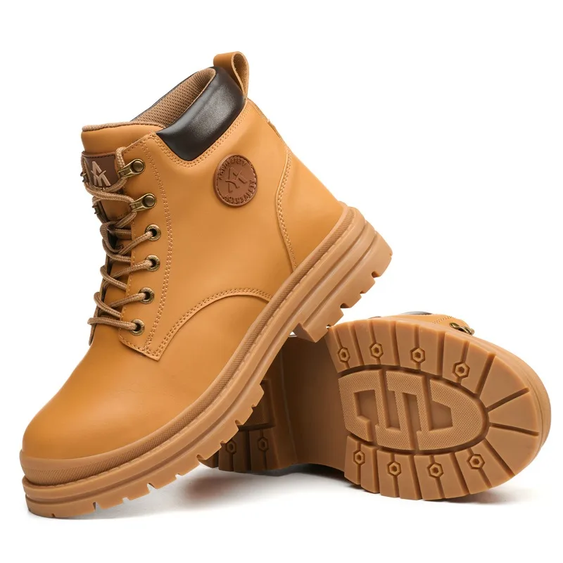 AOYU 2026 WINTER Safety Protective Shoes Steel Toe Work Shoes Men Anti-puncture Safety Shoes Men Women Work Safety BootsHigh‑Top