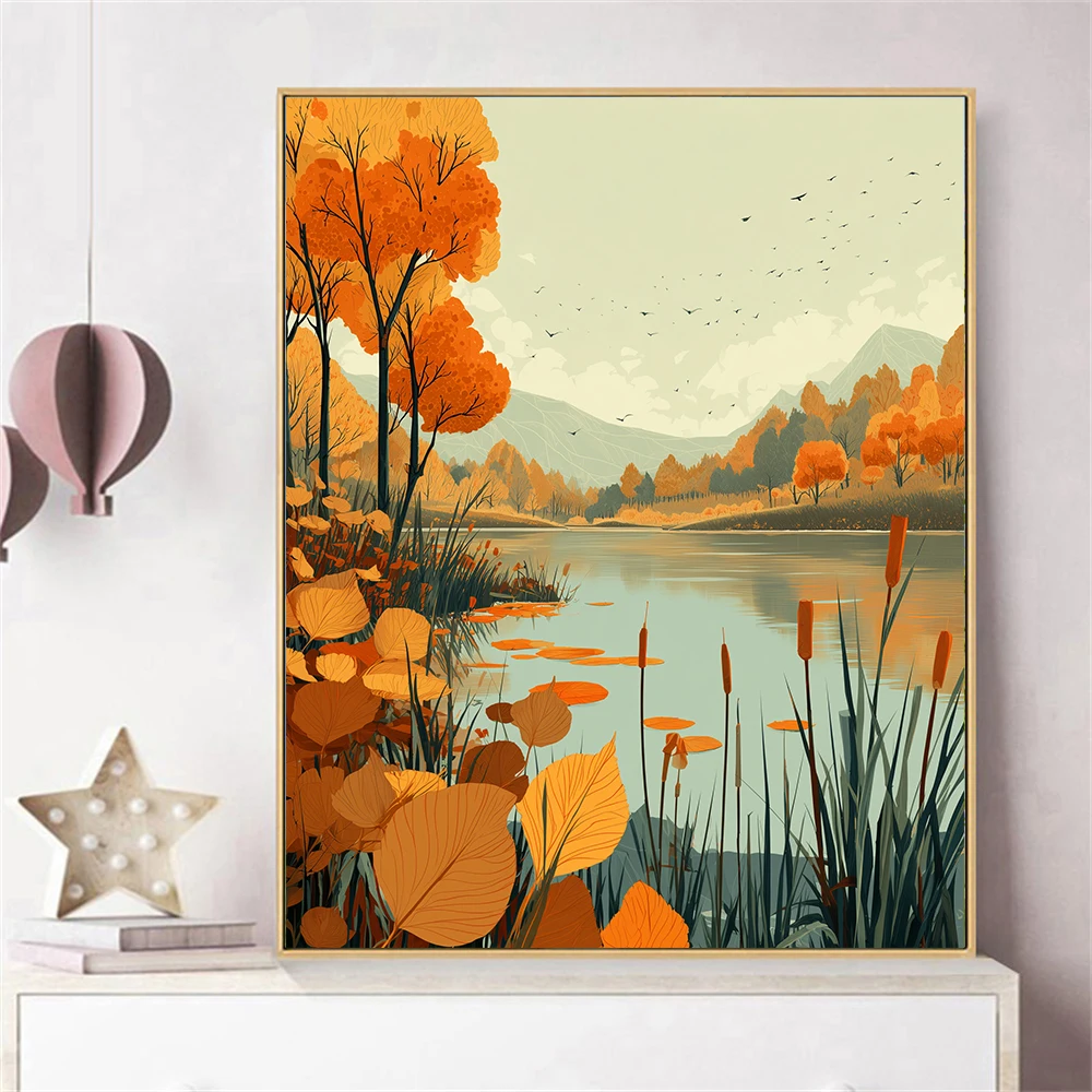 Painting by Numbers For Adult Spring atmosphere Dropshipping Canvas Oil Paint by Number Home Decor