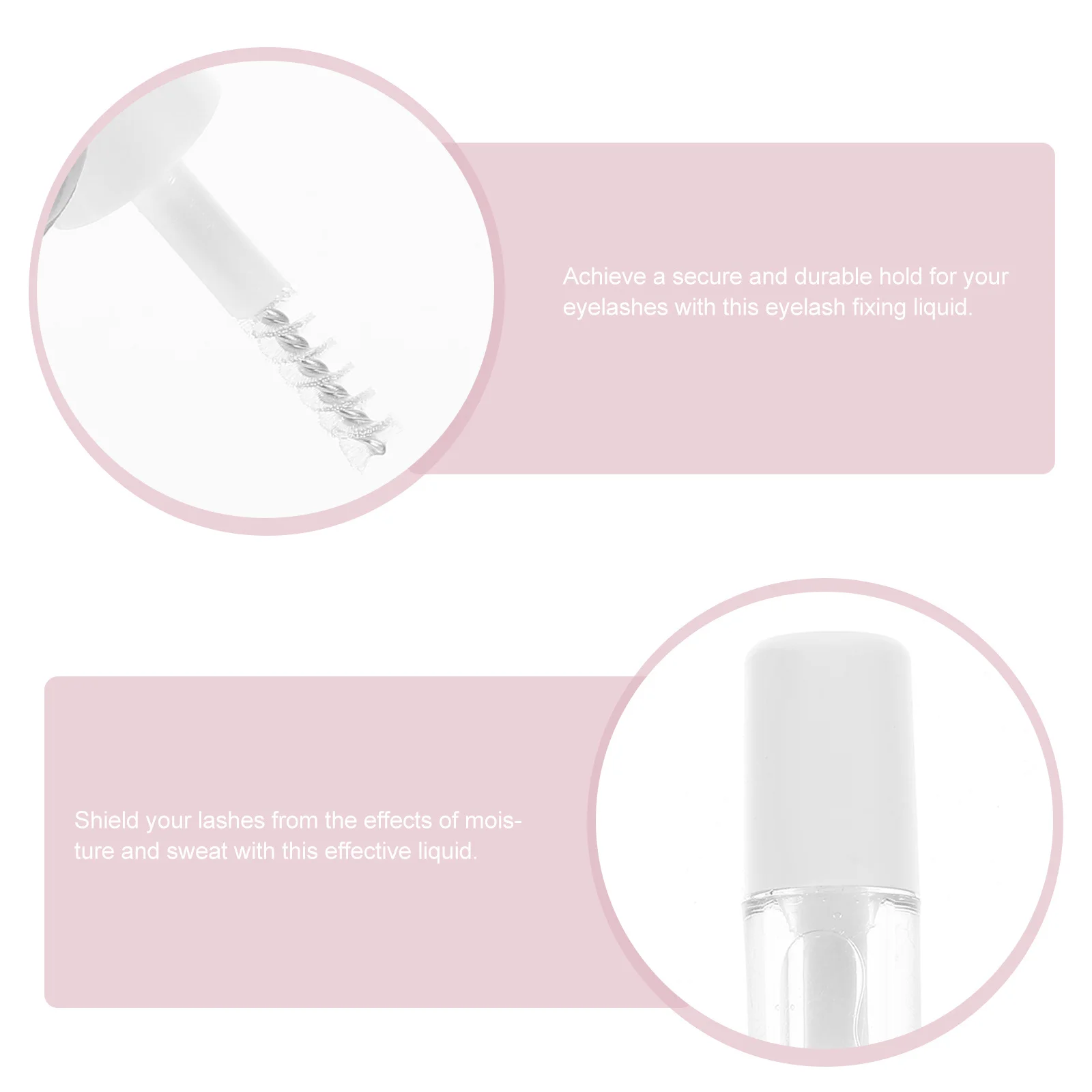 

4Pcs Eyebrow Setting Liquid Clear Brow Gel Sweat-Proof Styling Tool Lightweight Transparent Makeup Clear Brow Gel