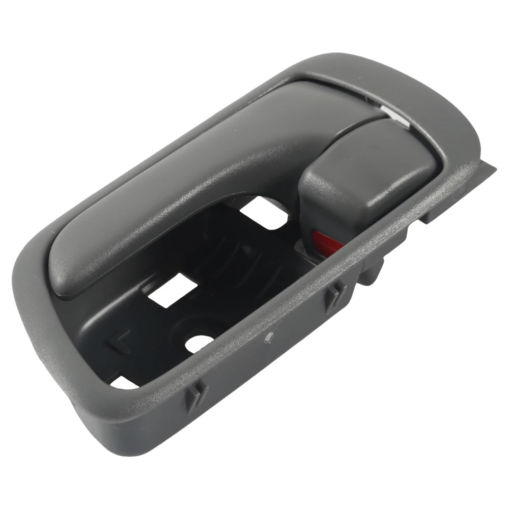 Easy Installation 2PCS Gray Interior Door Handle for Toyota Camry 2002-2006, Left & Right Inside Door Pull Handle