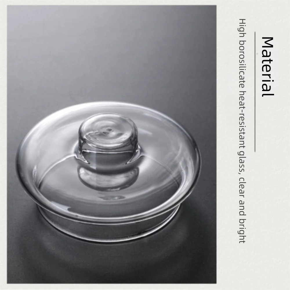 

Heat Resistant Glass Tea Pot Transparent High Boron Silicon Kung Fu Tea Set Gaiwan Infuser Penguin Shape Teawear Set