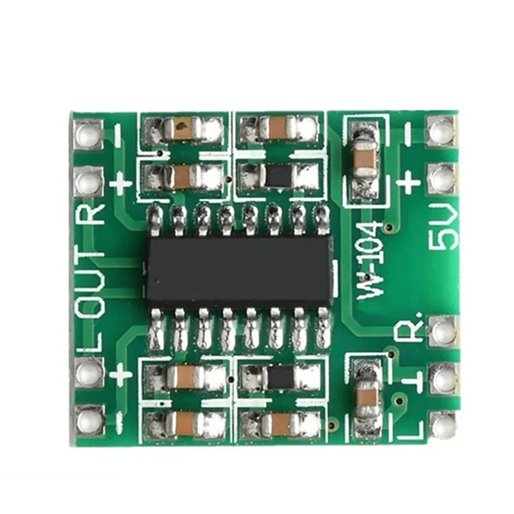 1/5/10 buah PAM8403 Audio 2x3W PAM8403 papan penguat daya Digital Mini untuk modul penguat Audio Stereo Kelas D daya 5V
