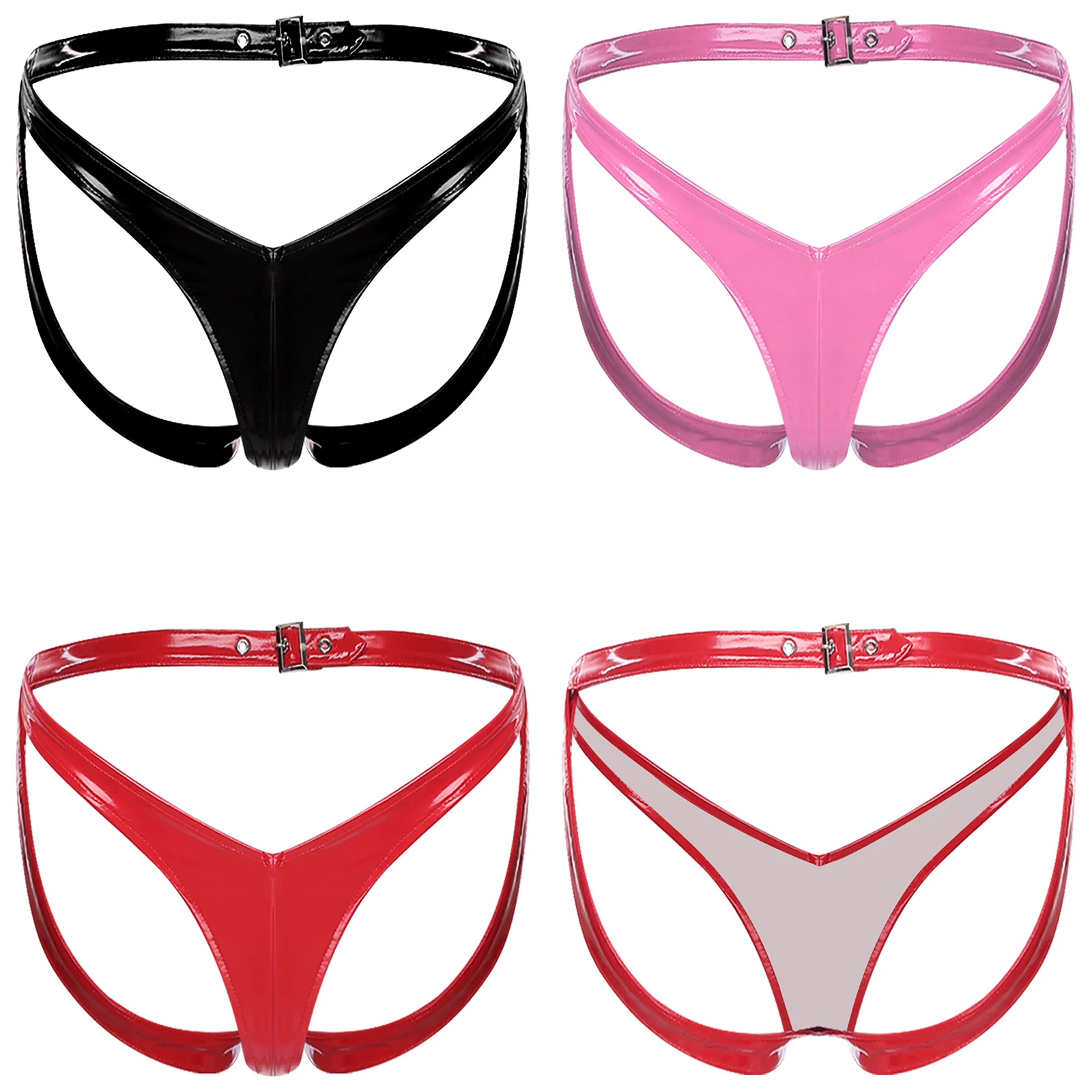 ملابس داخلية نسائية صغيرة ذات مظهر رطب مثيرة مفرغة بمؤخرة جي سترينج ثونج ملابس داخلية مغرية ملابس نوم ملابس داخلية مثيرة ملهى ليلي