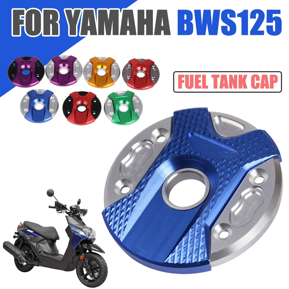 For YAMAHA BWS125 BWS 125 Motorcycle Accessories Fuel Tank Cap Cover Protection Guard Decorative Oil Filler Petrol Cap Protector