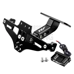 Motorcycle Rear License Plate Mount Holder For Yamaha YZF R1 R3 R6 R125 R25 TTR RSZ CBR600 YZF600 MT 03 25 YZFR1 YZFR3 YZF-R6