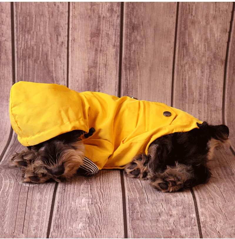 Große Hundekleidung, wasserdichter Hunderegenmantel, winddichte Haustierjacke, Labrador-Mantel mit französischer Bulldogge, Winter, warm, für alle Hunderassen – Detail 12