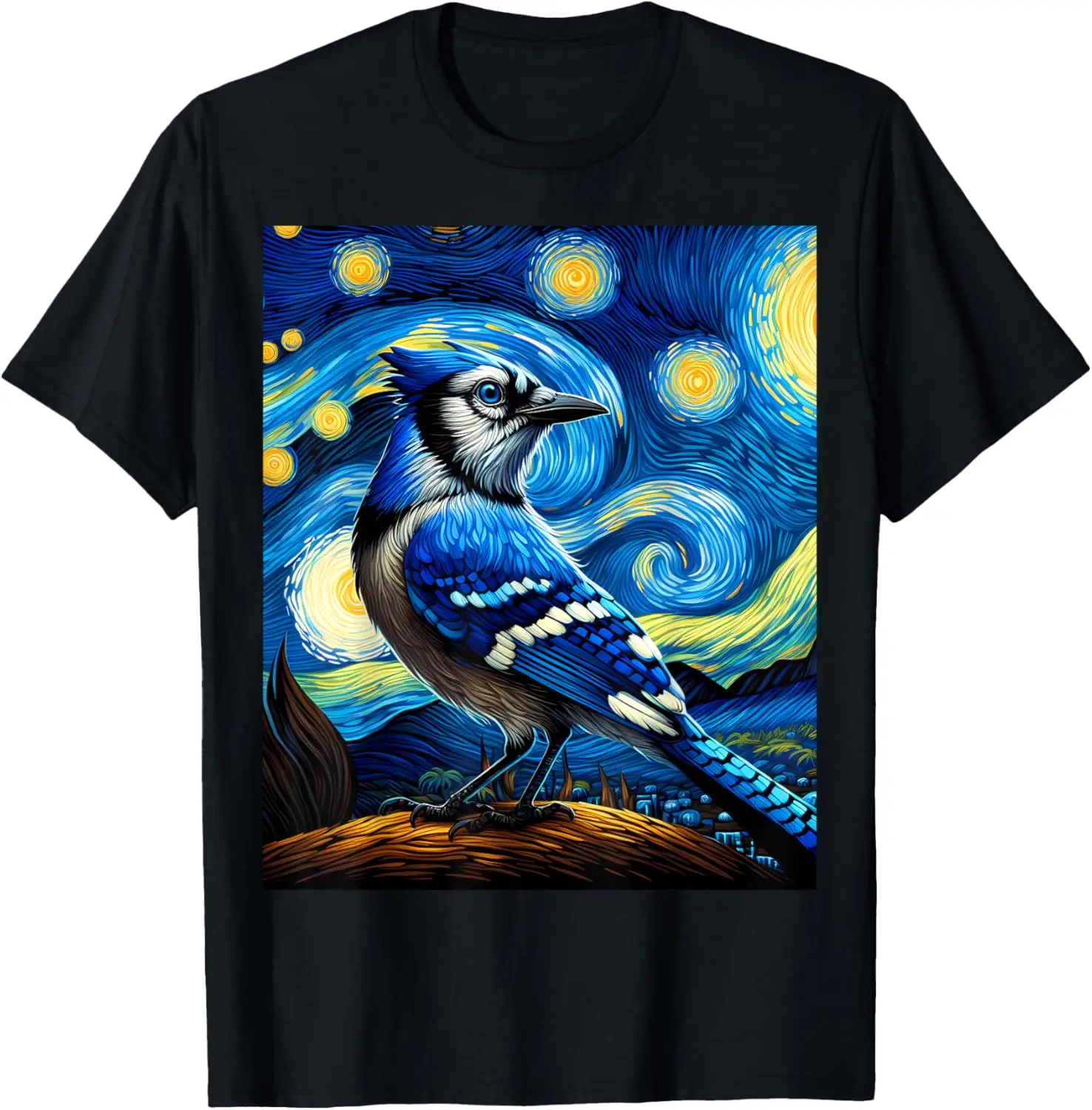 Blue Jay Under Star… - image
