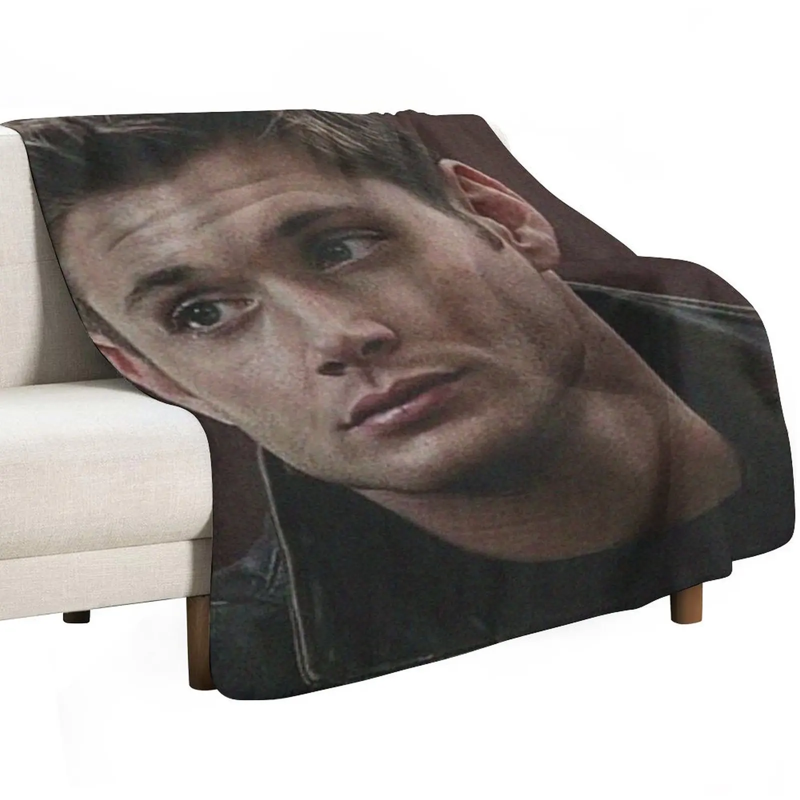 jensen ackles, Dean Winchester Throw Blanket Ultra Plush Cozy Blanket for Napping Sleeping