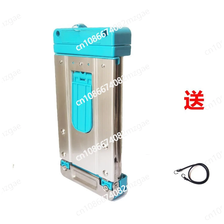 Mini Portable Stainless Steel Hand Pull Travel Home Handling Tie Rod Luggage Folding Shopping Cart
