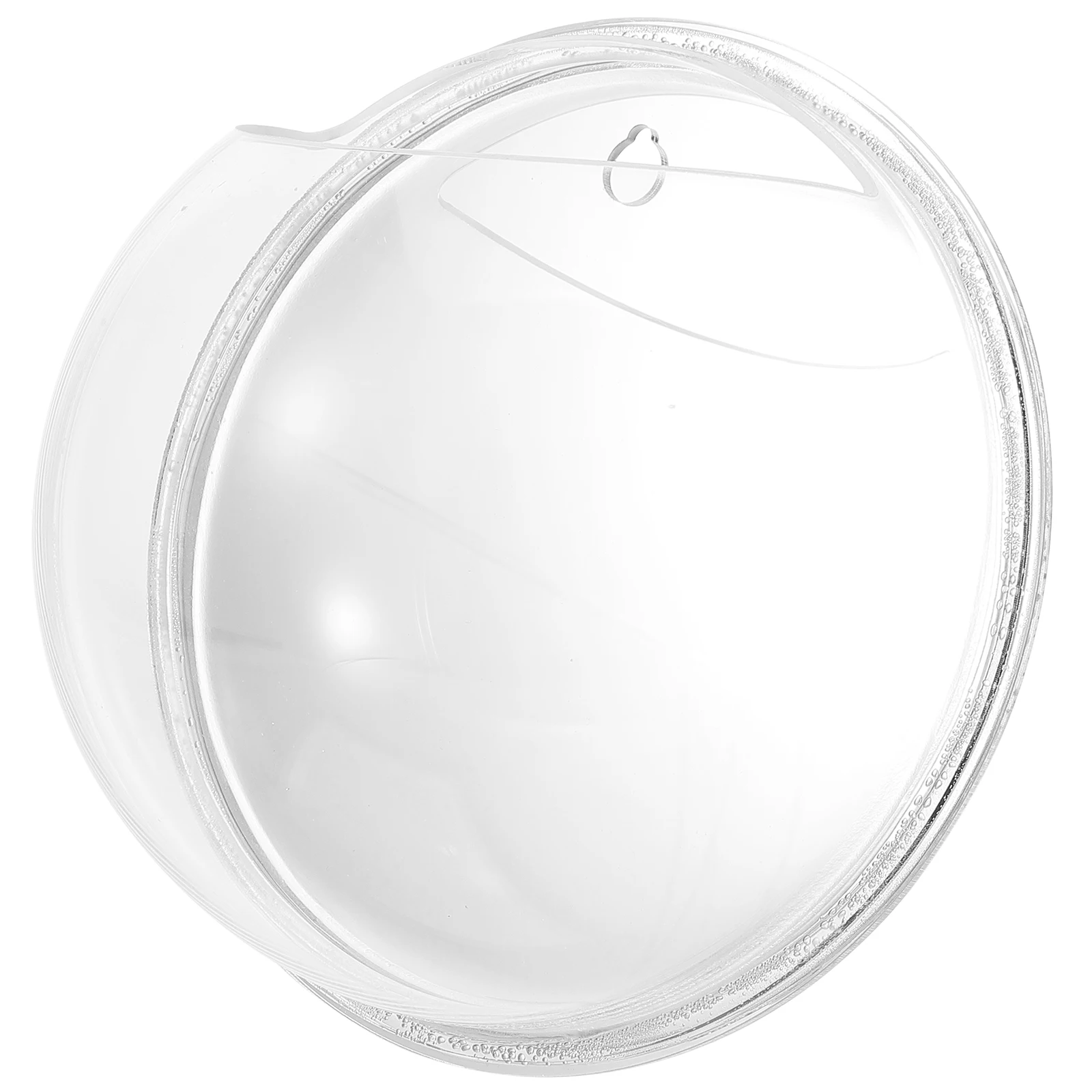 

Clear Acrylic Wall Fish Bowl Tank Small Exquisite Practical Visual Accent Home Decor Gift Wall Fish Bowl