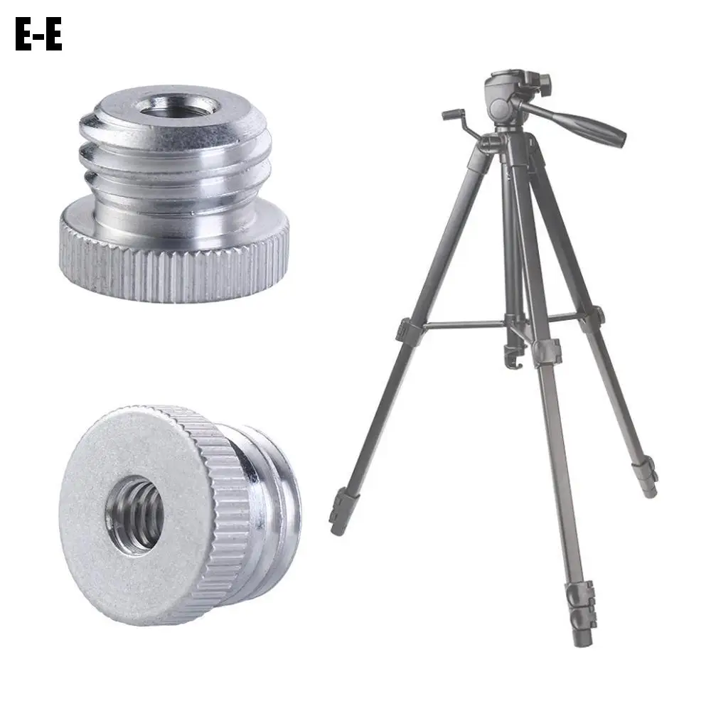 1Pc 1/4 3/8 to 5/8 Female Male Threaded Screw Mount Adapter for Laser Level Tripod Converter SLR Camera Photo Studio Accessories