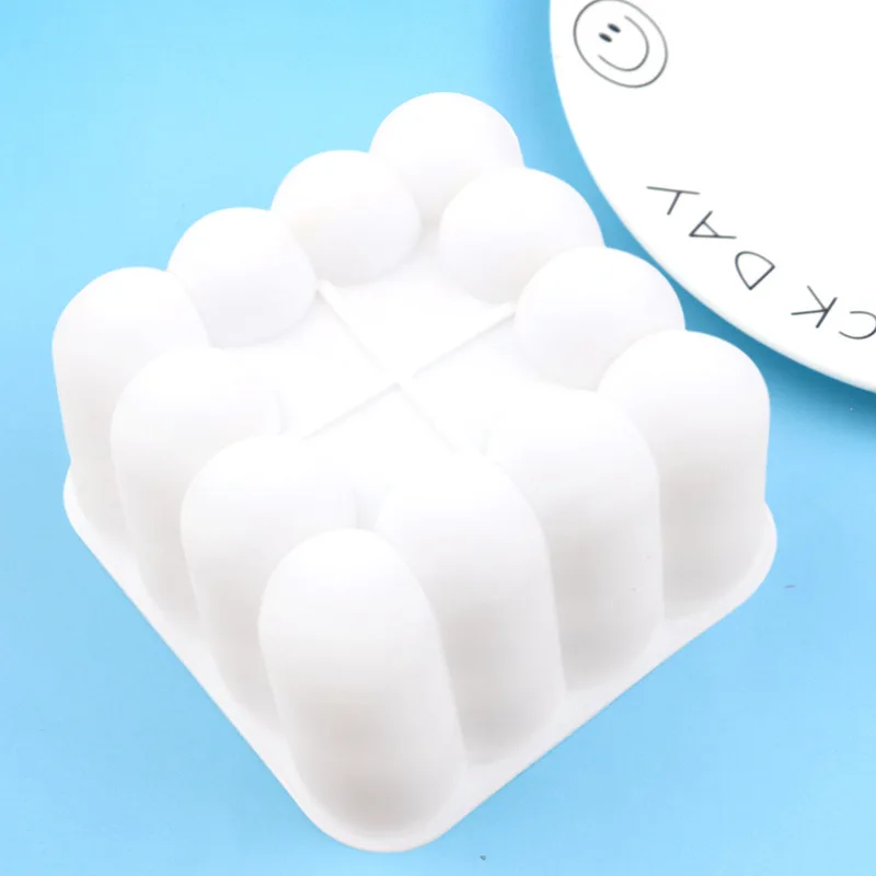 Wholesale, Single Cube, Silicone Baking Pan Mold, French Creative Cake Mold DIY Baking Tool 1374