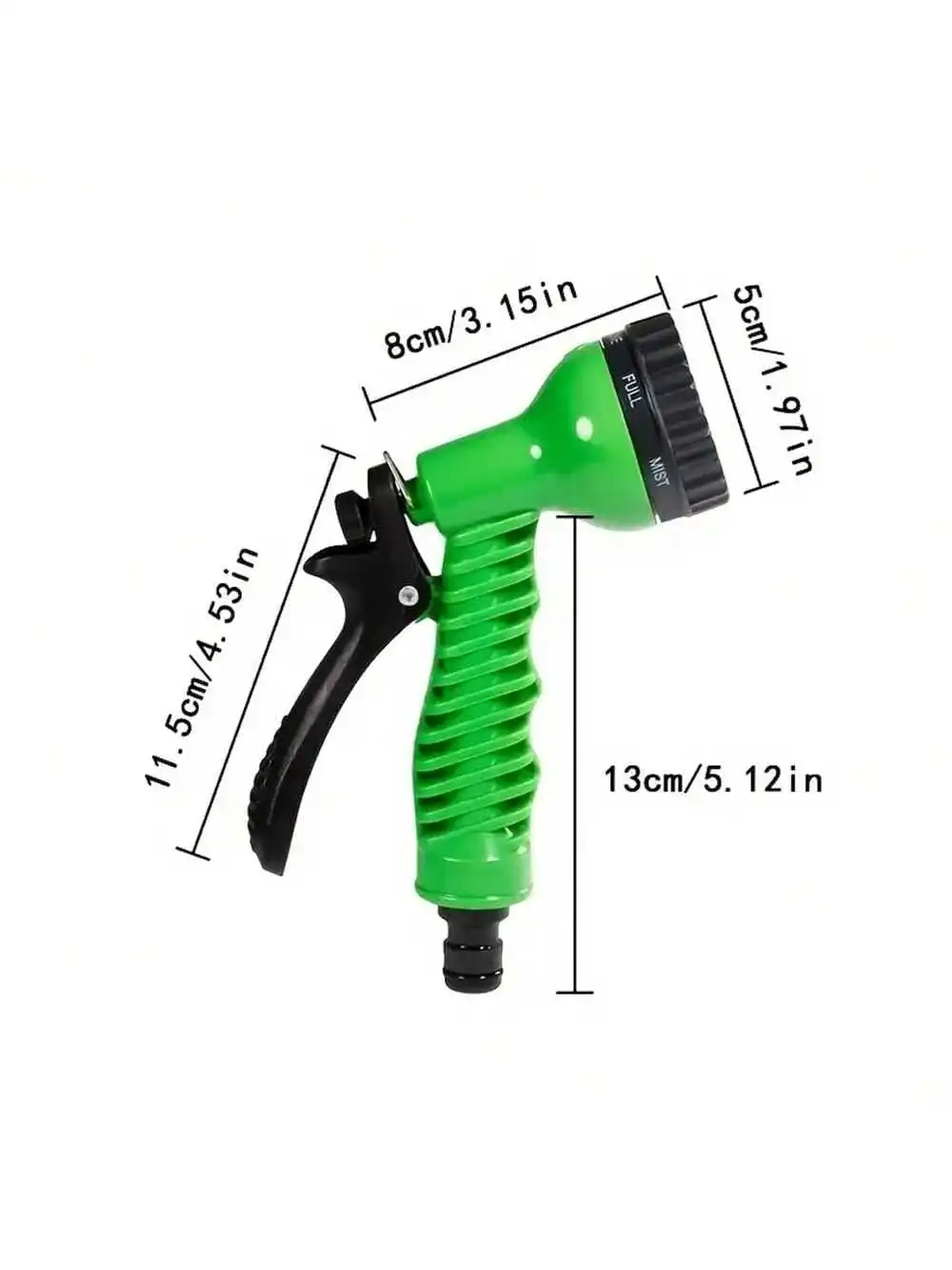 2026 New High-Pressure 7-Function Water Gun Car Wash Garden Adjustable Nozzle Water Gun Lawn Irrigation Spray