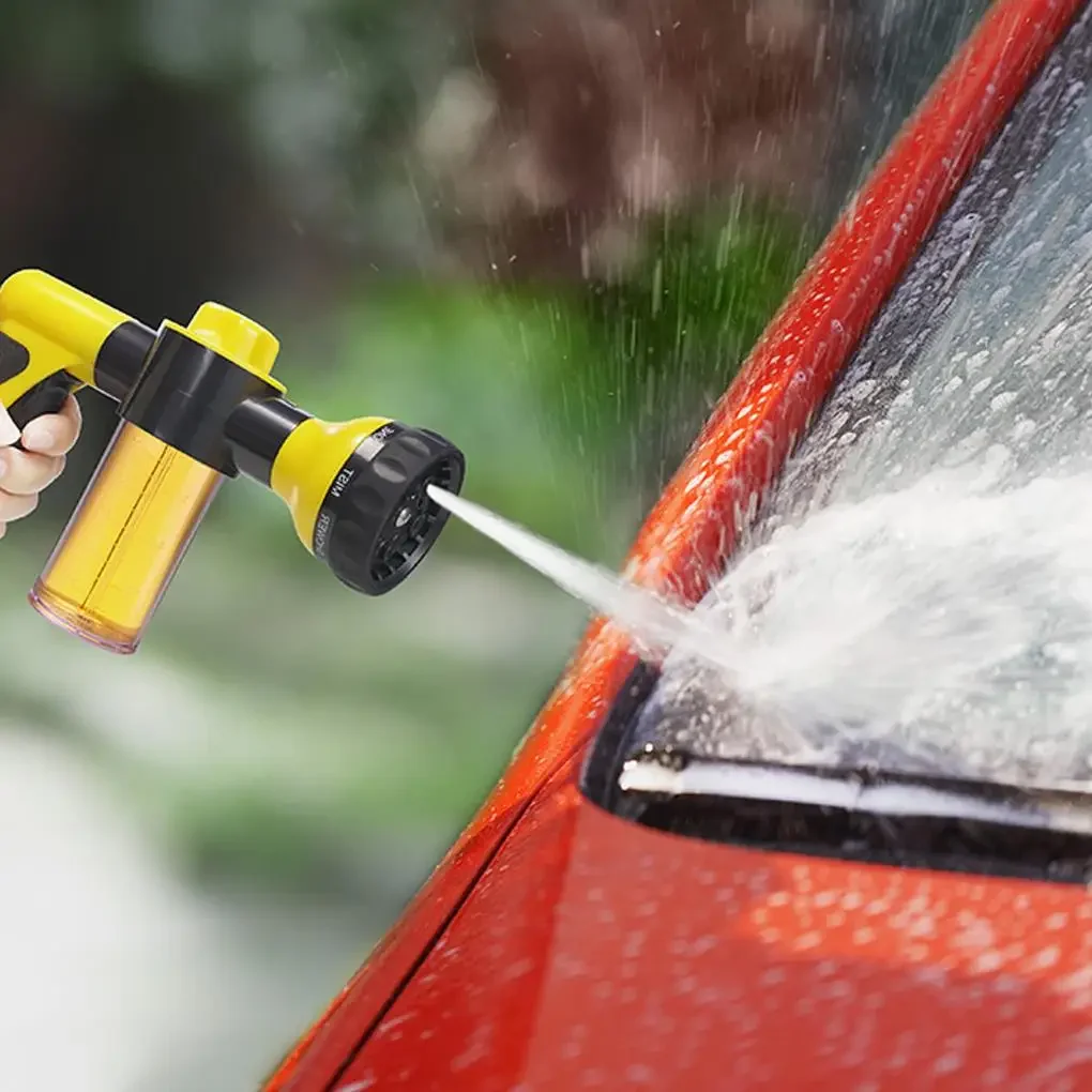 Water Gun Hose Nozzle Car Washer Garden Watering Jet Spray High Pressure Sprinkler Foam Lance Automobiles Cleaning Washing Tools