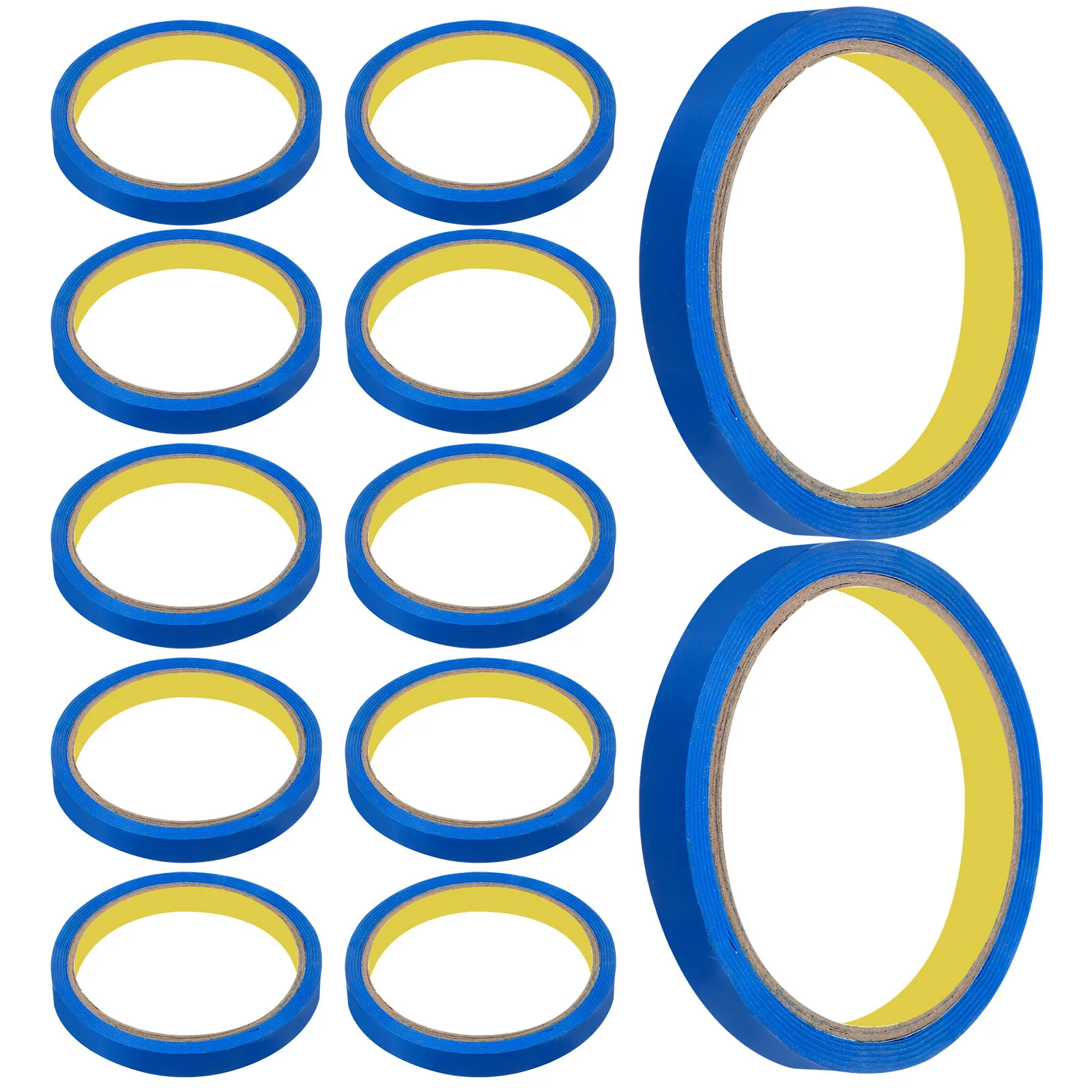 

12 Rolls Bag Sealing Tape Vegetable Bag Tying Tape for Supermarket Produce Bags Packaging Tapes Produce Bags Roll