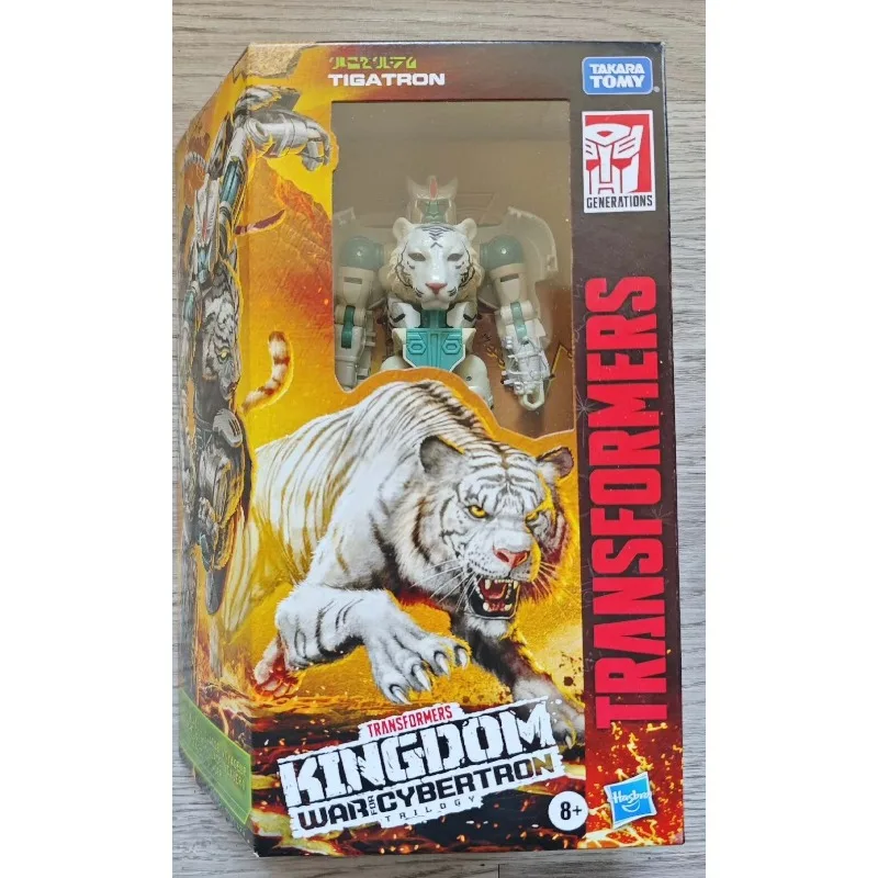 Nuevo Juguete Clásico de Transformers de Hasbro, Guerra por Cybertron Kingdom WFC-K35, Figura de Acción de Tigatron, Modelo de Anime, Figuras de Acción de Robots, Regalos
