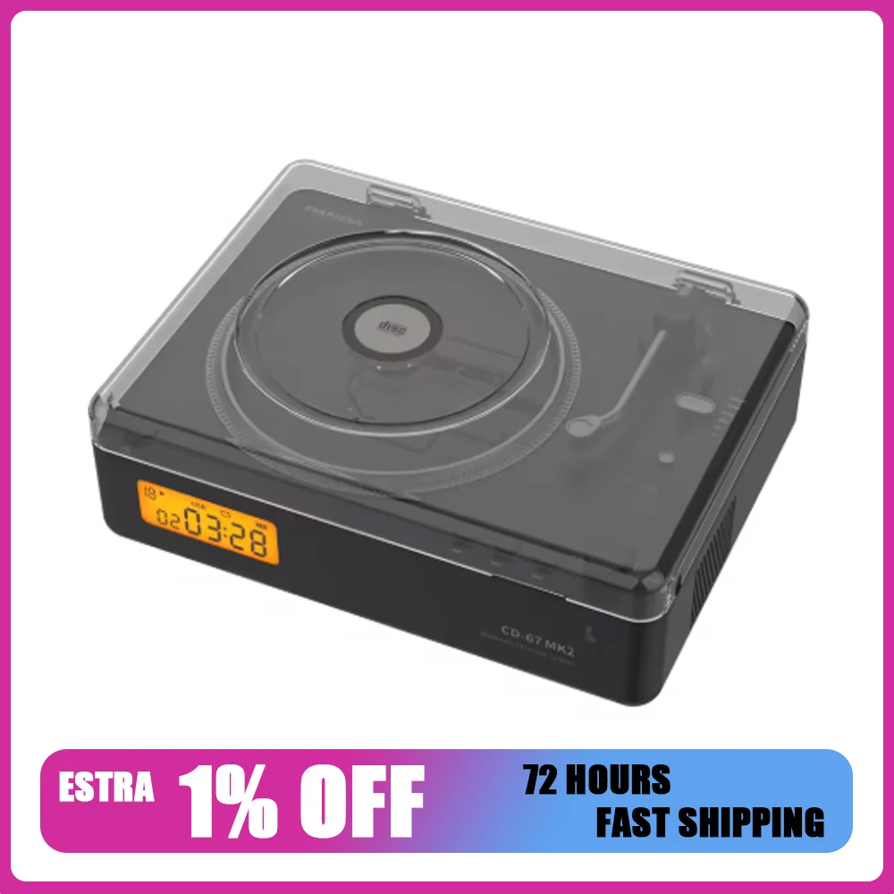 PANDA CD-67 MK2 Wireless CD Player Portable Wireless Music Player HIFI Album CD ROM Simple Advanced For CD Player Gifts