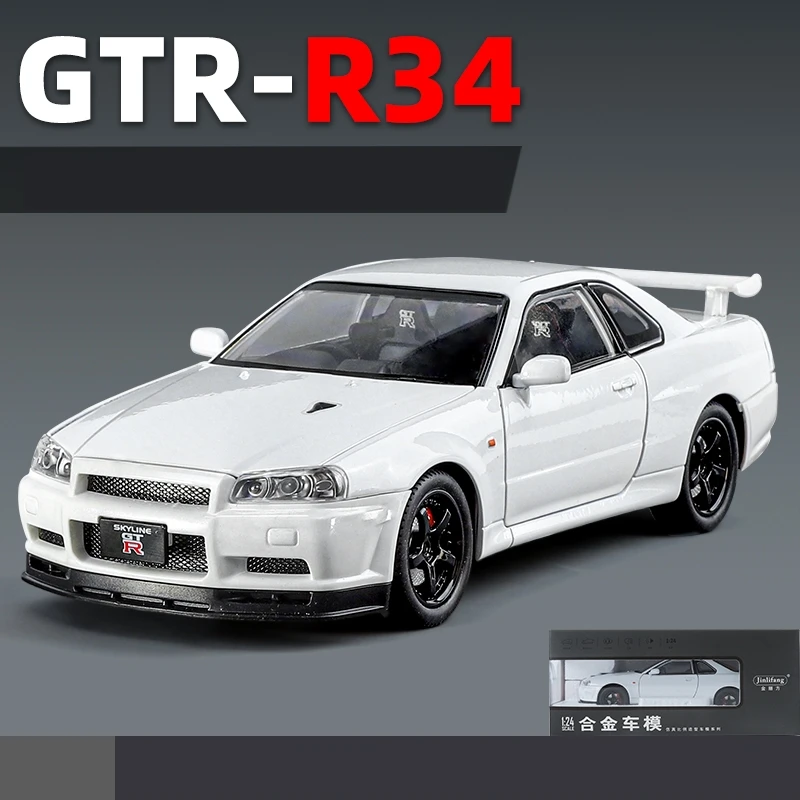 1/24 Nissan Skyline GTR R34 JDM FDJ 35GT-RR Silvia S15 LBWK Racing