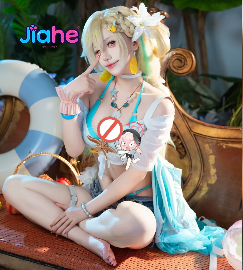 Party Games Summer - Lynae Wuthering Waves 코스프레 의상 여름