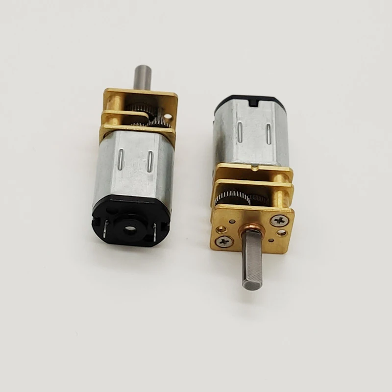 6V/12V DC N20 Gear Motor Electric Mini Micro Metal Engine With Low Speed 10rpm 15rpm For Gearwheel Smart lock DIY Toy Robot