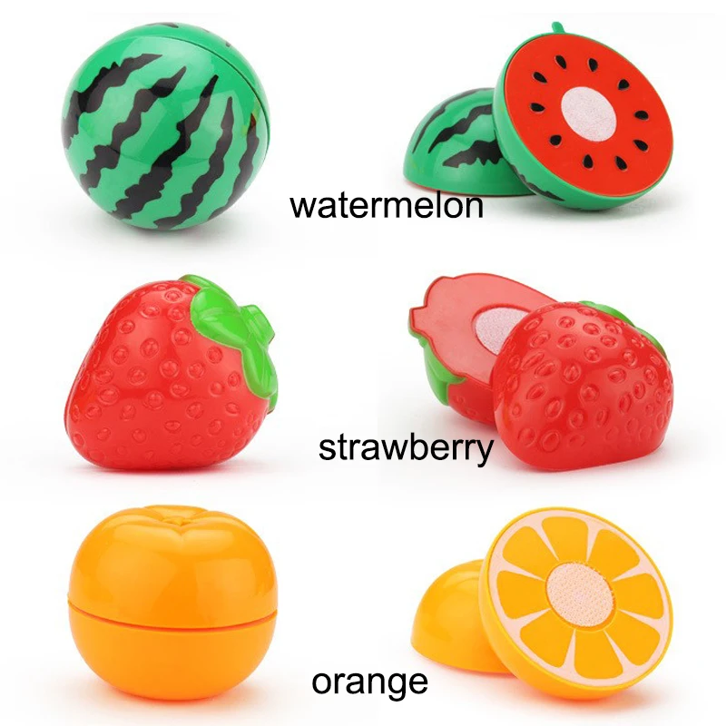 Kinder Rollenspiel Obst-Schneidespiel Simulationsküchen-Spielzeug Pizzazubereitung Gemüse Kochset Mädchen Interaktives Spielzeug Geschenk – Detail 9