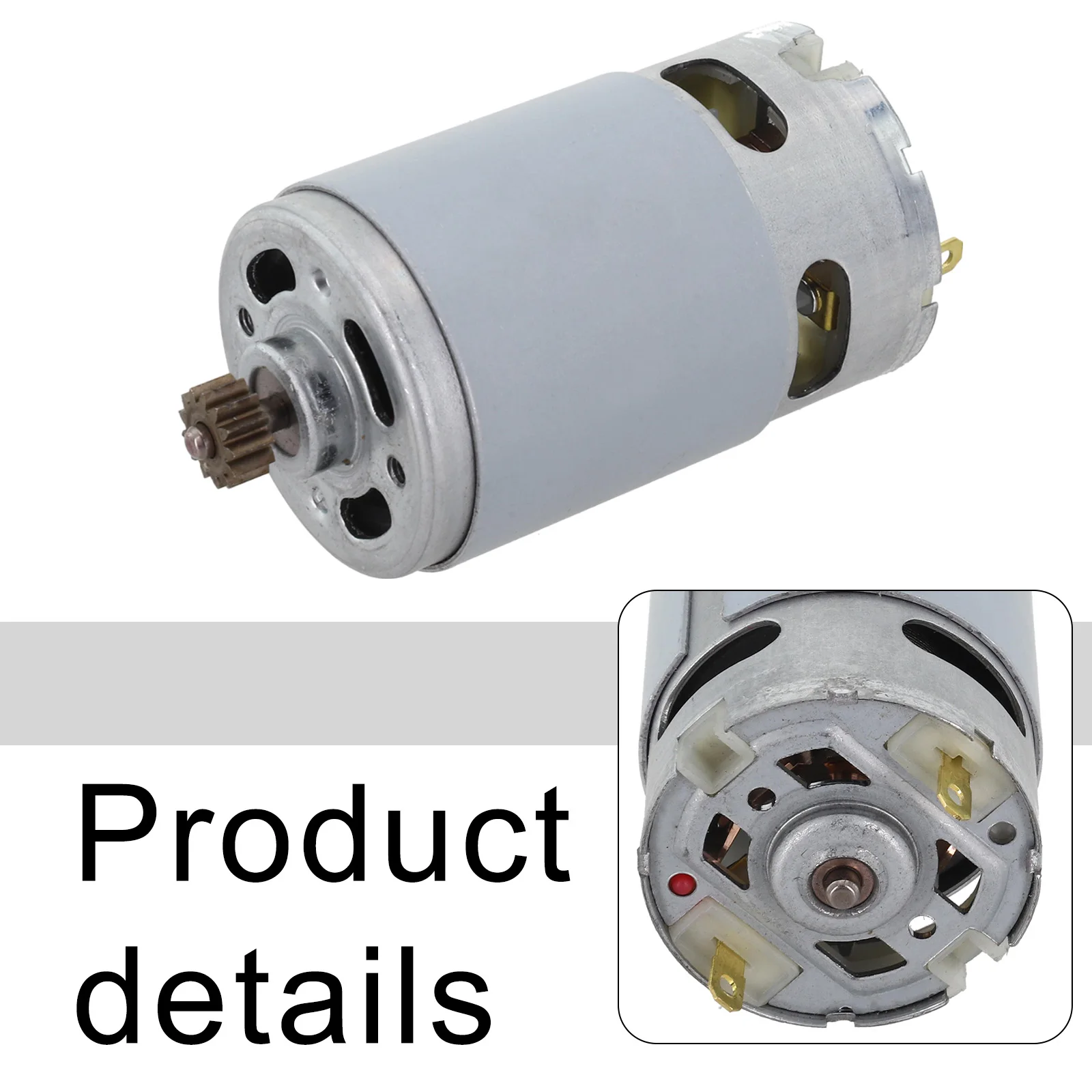 

Upgrade Motor For BOSCH Drill 12V Motor RS550 Motor Brand New Unused High Performance Motor Metal Material DIY Repair