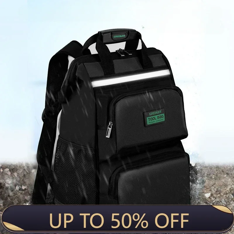 Backpack Tool Bag Electrician Tool Bag Orgamizer Professional Carpentry Supplies Accessories Briefcase Working Diy Tool Box