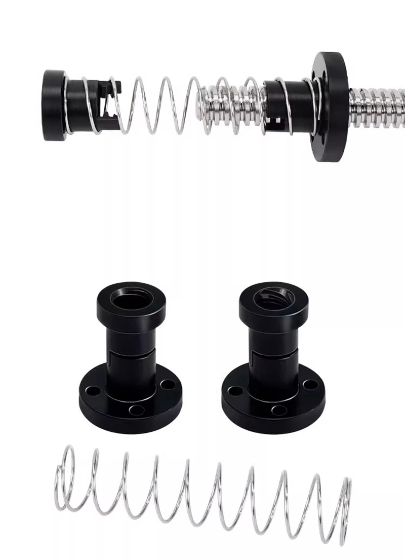 T8 Anti-Spiel-Leitspindel Messing/POM Federmutter Eliminierung Spaltleitung 2 mm/4 mm/8 mm für CNC 3D-Druckerteile Ender 3 CR10/Tornado – Detail 9
