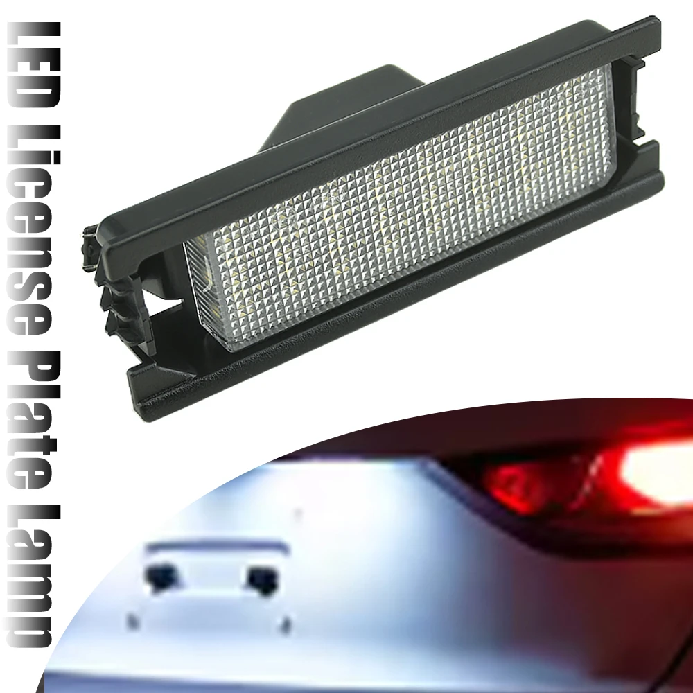 Accesorios para Automóviles de Alta Calidad, Luz LED para Placa de Matrícula, 2 Piezas, para Daihatsu Boon M600, M601, M610 Move LA100, LA110