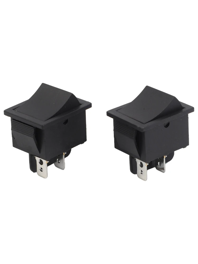 2Pcs 6-24V 10A Auto For Reset Throttle Switch For Children Electric Car Ride On Toy Pedal Control Replacement Parts Black