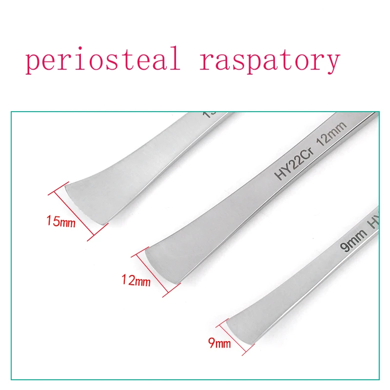 Medizinischer Periost schäler, Einzel kopfs chneide messer 912/15mm ortho pä disches chirurgisches Instrument, Periost schäl ionen abscheider