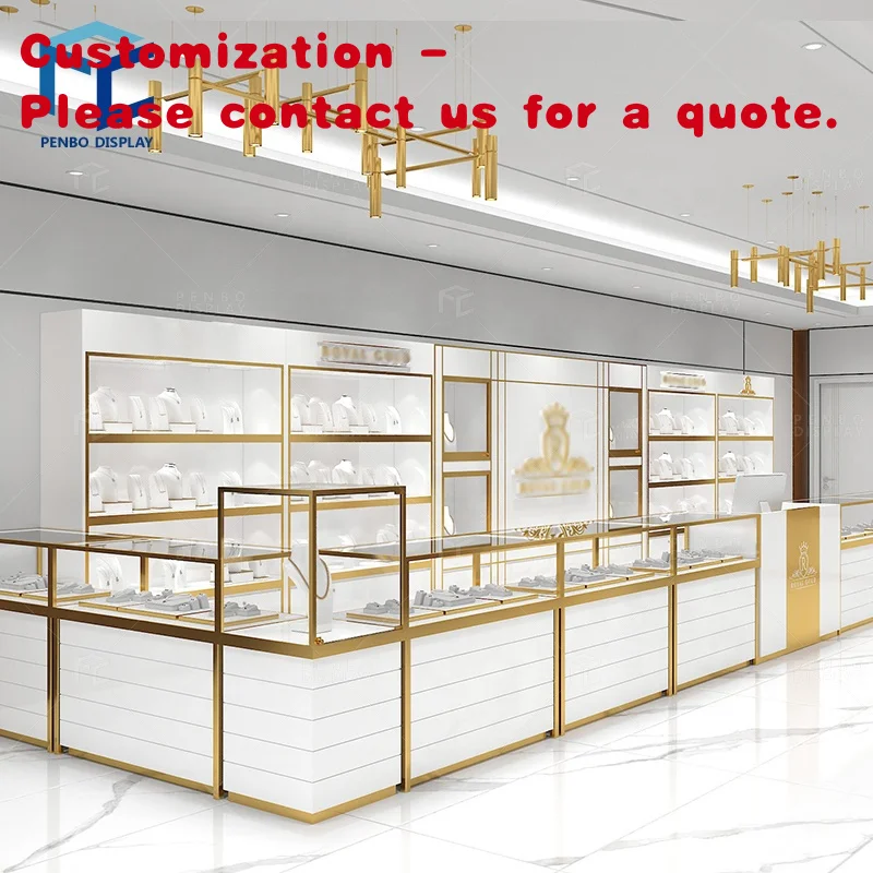 

На заказ. Роскошный ювелирный бутик. Дизайн интерьера. Изысканные часы. Витрина магазина бутиков. Стеллаж для демонстрации ювелирных изделий. Декоративные золотые S.