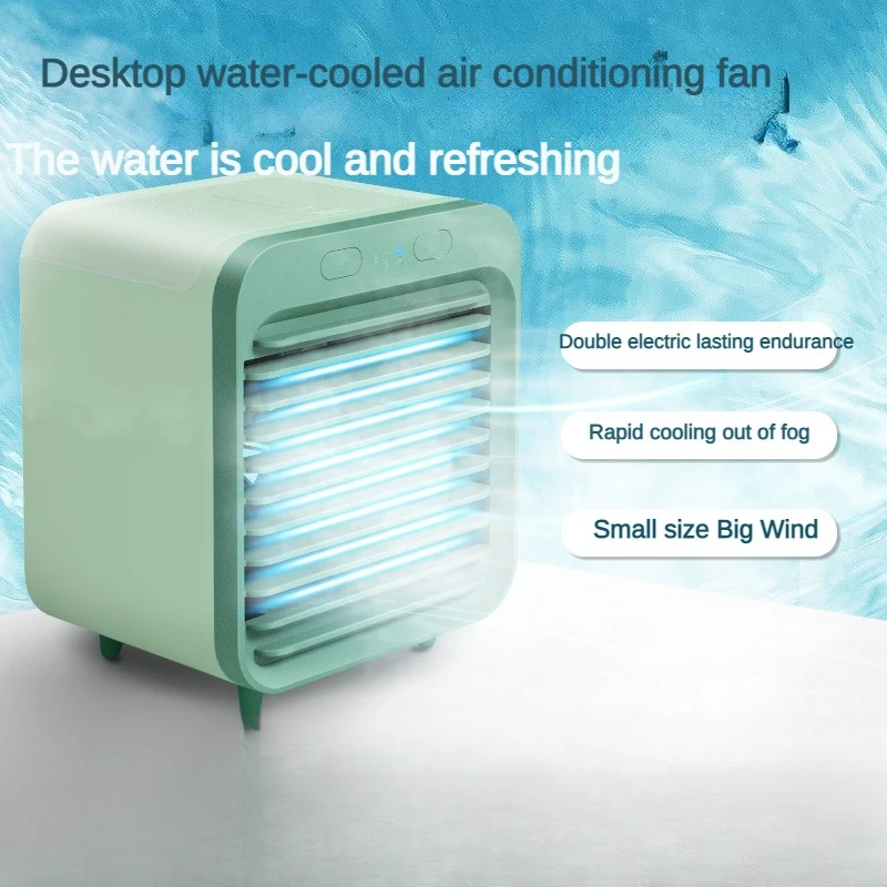 

New Spray Refrigeration Fan USB Mini Small Air Conditioning Cooler Home Office Desktop Humidification Air Conditioning Fan