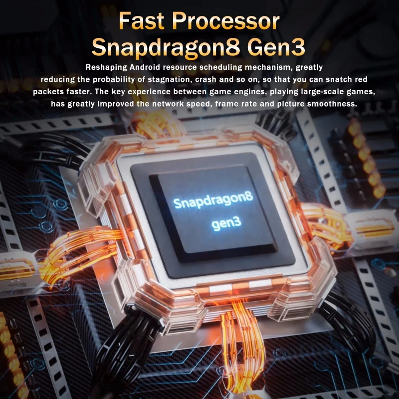 هاتف ذكي جديد 5G A75 Pro هواتف محمولة 10core ثنائي الشريحة هاتف 7.3 بوصة أندرويد Qualcomm8 Gen 2 فتح الهواتف المحمولة Celulares