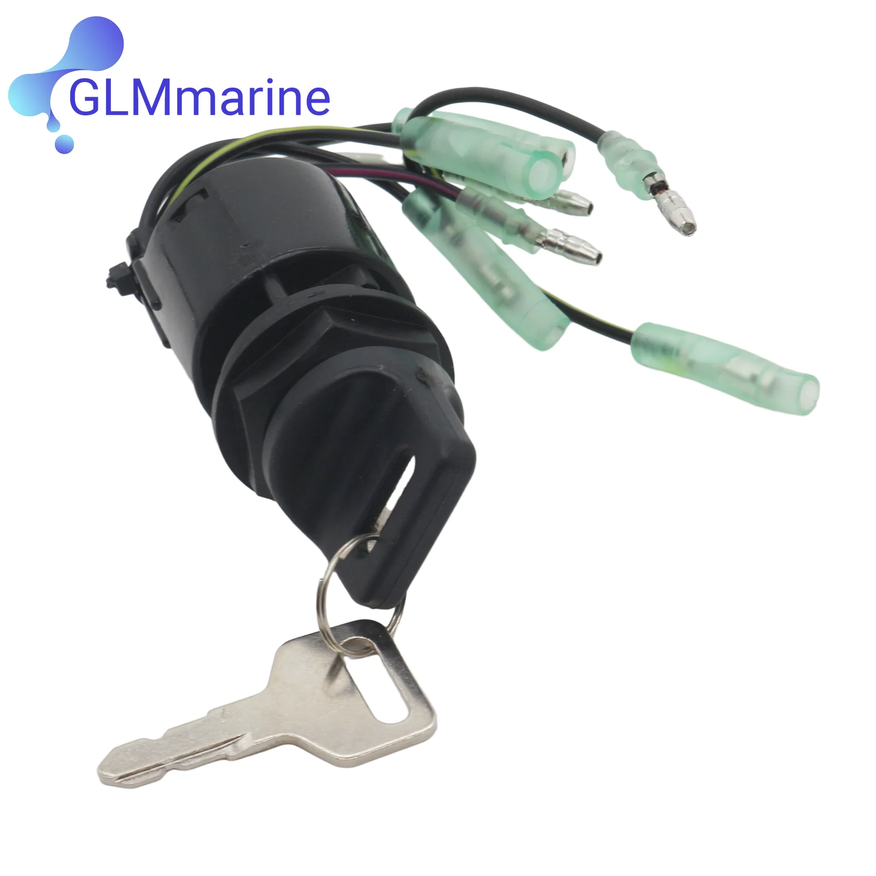 Ignition Switch with Key Replacement Fit Honda Outboard 15-225HP BF115 BF135 BF150 BF200 BF225 Remote Control Box 35100-ZV5-013