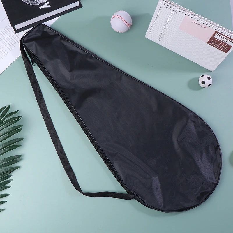 

^*&1Pc Portable Head Tennis Racket Bag Waterproof Single Shoulder Cover For Adults Men Women