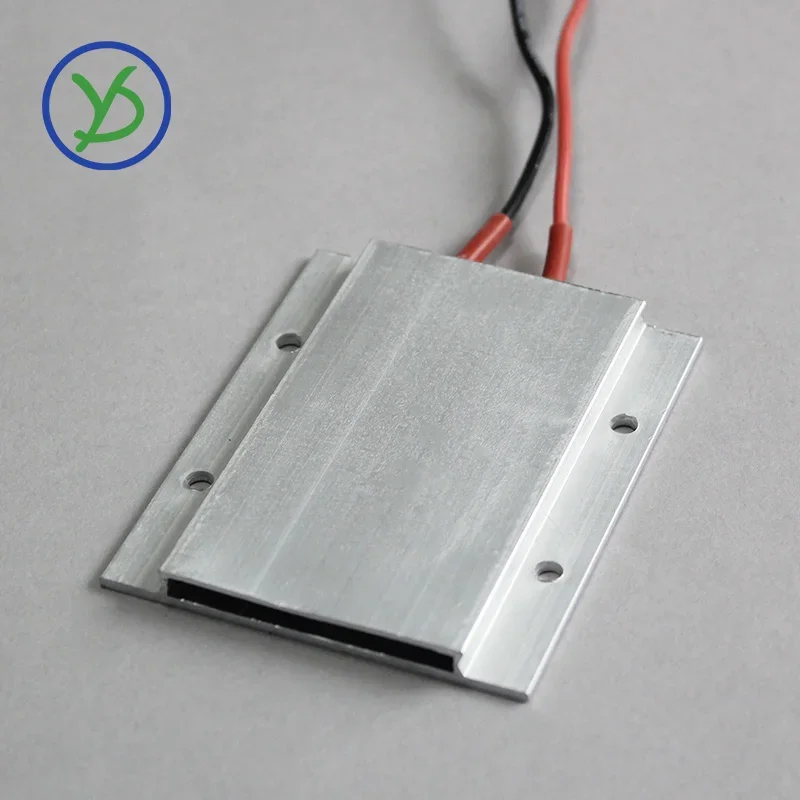 Placa calefactora termostática de cerámica PTC, 77x62mm, montaje de cuentas de lámpara LED, elemento calentador eléctrico de 12 ~ 220V, estación de desoldar, 2 uds.