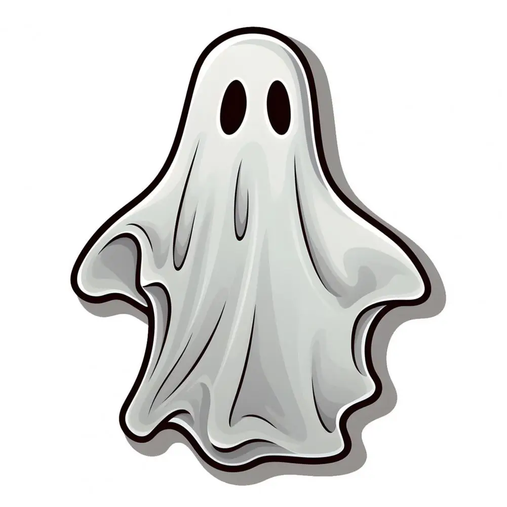 Pvc Halloween Stickers Spooky Halloween Decor Set Glow Dark Ghost Stickers Hanging Ghost Ornaments for Home Office Party Outdoor