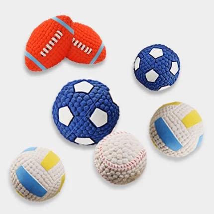 

Customized New Trend Small TPR Pet Interactive Movement Toys Durable Sustainable Dog Chew Toy Set 10 Carton Package Including