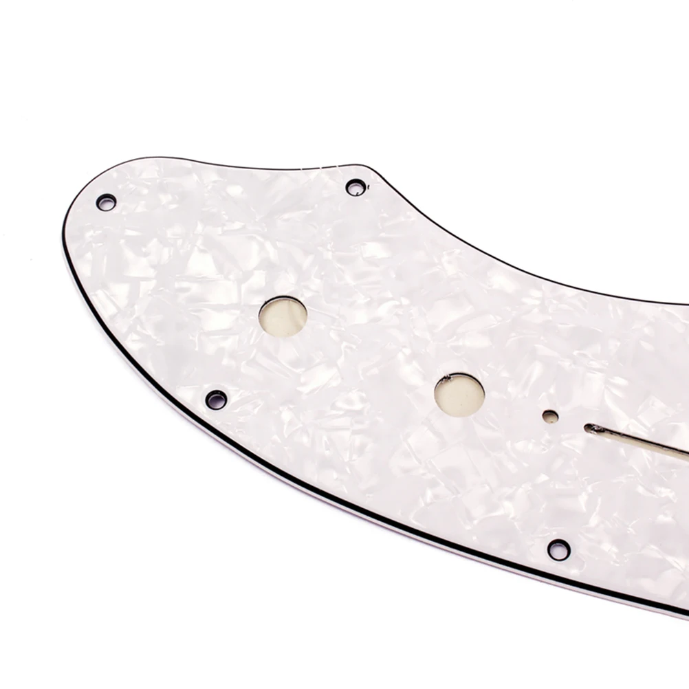 

Large Knife Guard Plate 4 Ply White Broadsword Shape Guitar Re-Issue Style