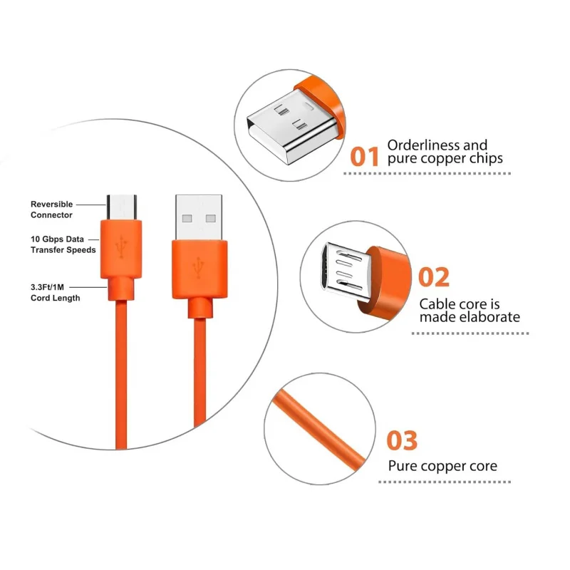 Obeng Cincin T6 T15 & Kit Kabel Oranye Cocok untuk Video Doorbell 2 3 Pro