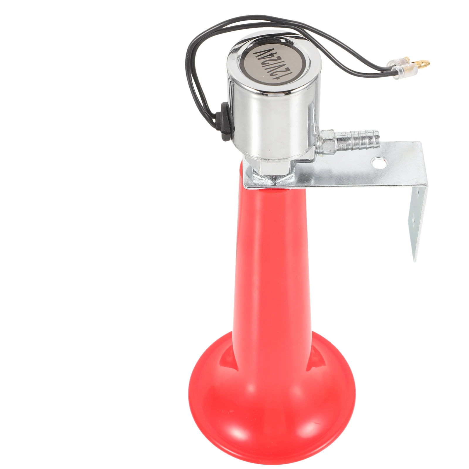 

Electric Horn for Cycling Bikes Loud Plastic Road Bicycle Trumpet Red Color Classic Shape Professional Handlebar Bike