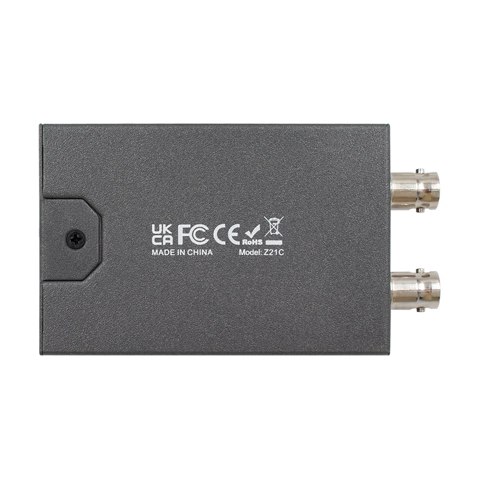 Adapter SDI na HDMI, konwerter BNC na HDMI, kompatybilny ze sygnałami 3G-SDI, HD-SDI, SD-SDI, szeroko stosowany w telewizji publicznej. — zdjęcie produktu 3
