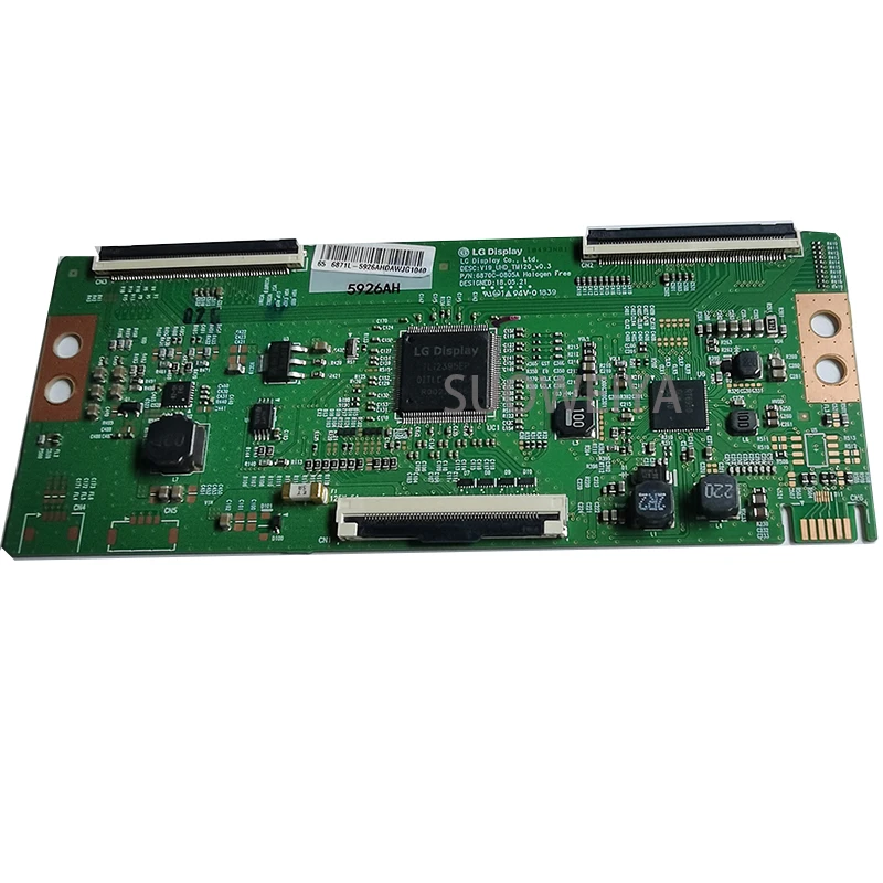 Placa TCON para TV LG, 6870C 0805A, 6870C-0805A, V19 _ UHD _ TM120 _ V0.3, equipamento de exibição original, 100% testado, original