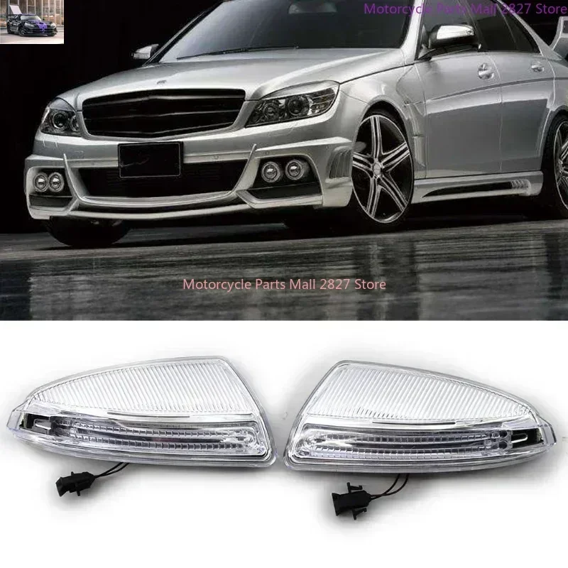 Left/Right Side Rearview Mirror Turn Signal Light For Mercedes-Benz W164 W204 W639 ML300 ML320 ML500 S204 C300 C350 A2048200721