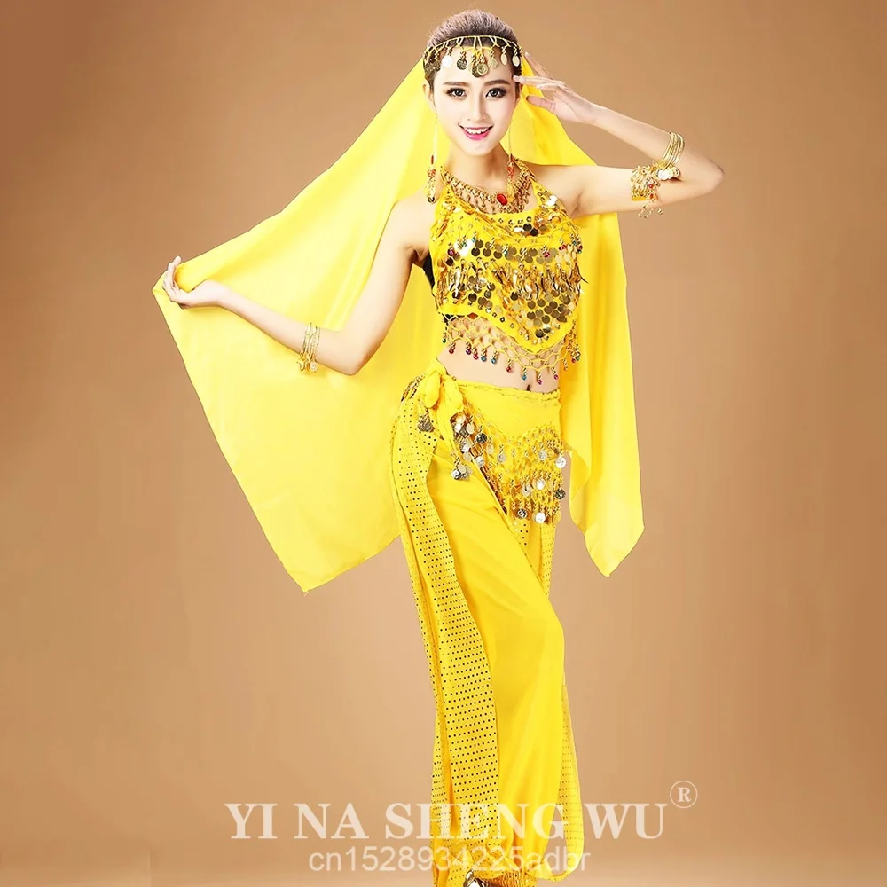 6 stks Buikdans Kostuums Te Koop Broek Vrouwen Bollywood Indiase Egyptische Buikdans Dans Plus Size Voor Volwassen Voor Vrouwen kostuum